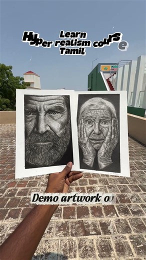 Draw Hyper realistic Portraits in 3 Months🔥