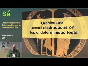 Oracles in real time: data visualization on the command line (Noah Sussman, USA)