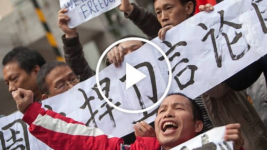 Censorship Incites Protests in China