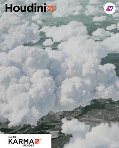 CLOUDS IN HOUDINI