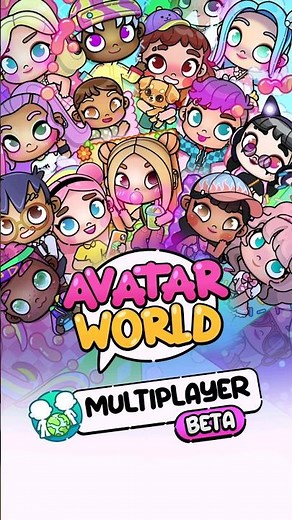 NEW #avatarworld UPDATE! The Multiplayer Beta is HERE!! 🌎 No code needed 👏🏻