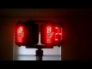 ICC pedestrian signals with dialight inserts.