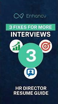 HR Director Resume: 3 Fixes That Win Executive Roles