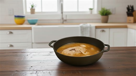 How to make chicken soup in broth