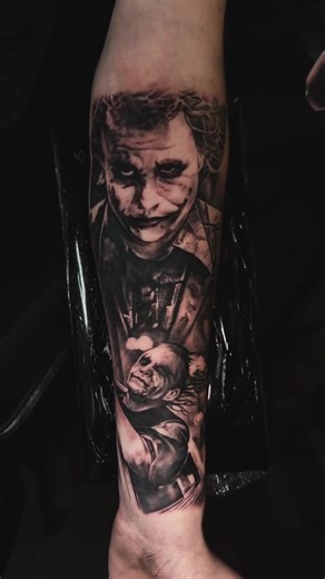 Joker Tattoo Designs by UK Tattoo Artist