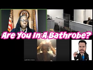 Defendant Shows Up To Court Asleep And In Bathrobe!