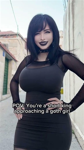 Tall Goth Girls #gothic #memesdaily #funny