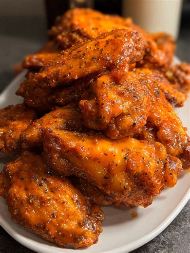 24K views · 1.1K reactions | Crispy Buffalo Chicken Wings Golden-crisp wings tossed in spicy, buttery buffalo sauce — the ultimate game day snack! ✨ Yield: 4 servings | Temp: 400°F (200°C) | Time: ~40 min Key Ingredients First 2 lbs chicken wings (split, drumettes + flats) ½ cup hot sauce (like Frank’s RedHot) 3 tbsp butter (melted) ....................... FULLL Recipe in First Cօʍʍеոτ  | Cake Shake | Facebook