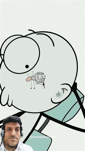 Predator mosquito!! 🤣🙂🦟 (Best Animation Memes) #shorts