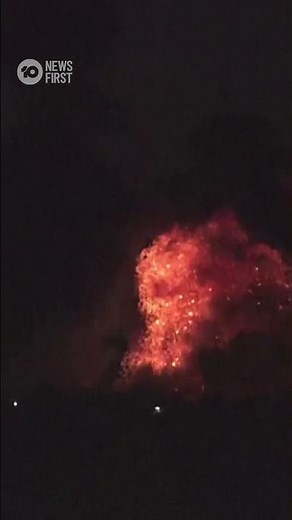 Explosions Sound Near Beirut Airport Minutes After Civilian Plane Lands | 10 News First