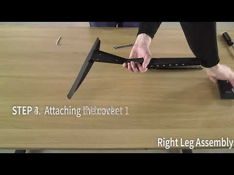 STAND-TV01T Tabletop TV Stand Assembly by VIVO