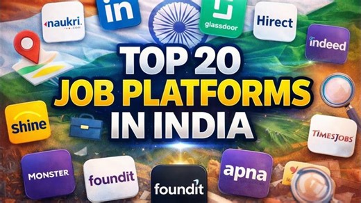 Best Job Portals in India | Top 20 Platforms for Freshers Experienced | Dolly Kumari