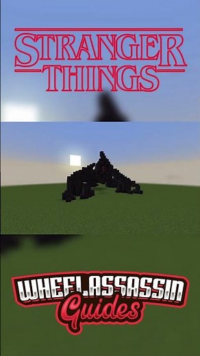 The Mind Flayer from Stranger Things built in Minecraft!!