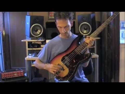 Control knob settings on bass