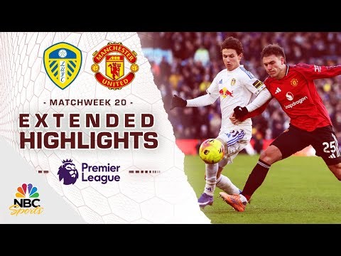 Leeds United v. Manchester United | PREMIER LEAGUE HIGHLIGHTS | 1/4/2026 | NBC Sports