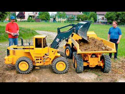 INDUSTRIAL RC Models with REAL Hydraulics — You’ve NEVER Seen Anything Like This!