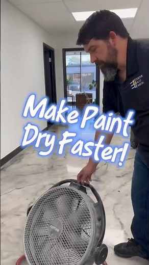 how to make your paint make dry faster