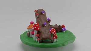 DIY 3d-printed Mushroom Dice Tower! (paintable & Customizable) | 3MF Files | Support Free Print - Etsy Australia