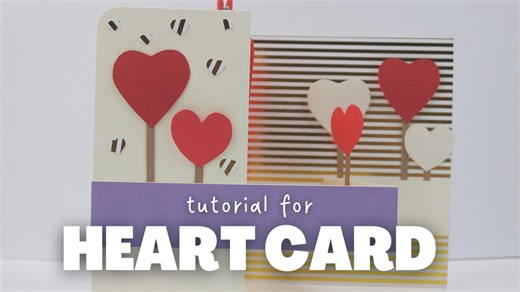 Try These Heart Card - Tutorial