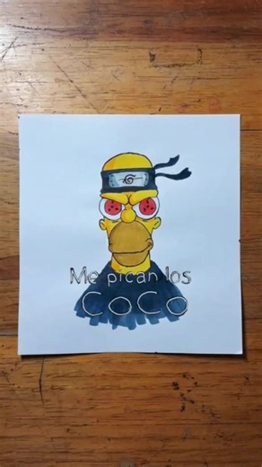 Comment what other meme you want me to make 👉 #homero #drawing #meme | quieres tener a homero en tu celular