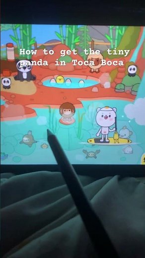 Where to find the tiny panda in Toca Boca #tocaboca #toca #tocalifeworld #cute