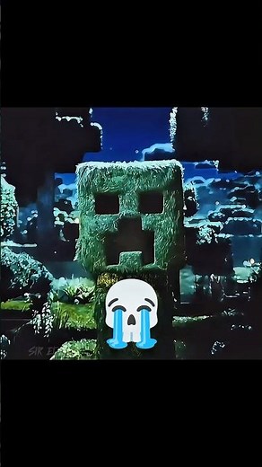 THE SAD CREEPER #minecraft #creeper #minecraftshorts #sad #sadedits