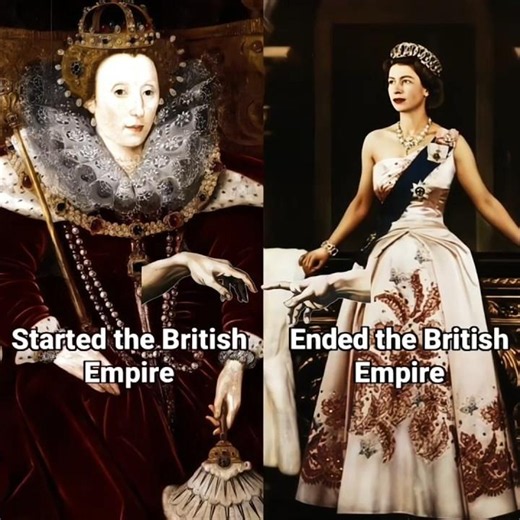 ꫂ᭪similarities between Queen Elizabeth I and II || #historyfacts #shorts