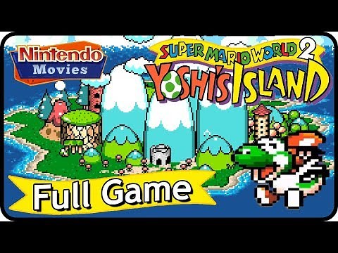 Super Mario World 2: Yoshi's Island - Full Game (100% Walkthrough)