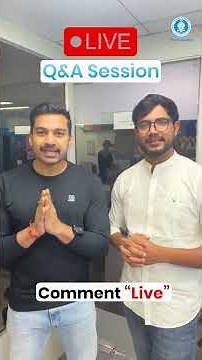 CA Foundation Live Guidance Masterclass | V'Smart Academy