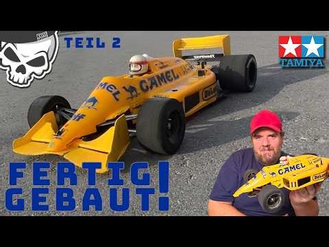 Tamiya F1 Lotus Restoration Part 2: Making the F103 look beautiful again - RC Formula One Racer f...