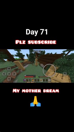 Minecraft completing Day 71 please subscribe ❤❤❤ #minecraft #viral