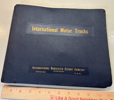 International Harvester Motor Trucks Export Company Sales Catalog 1930s Complete | eBay