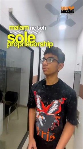 “Sole Proprietorship se kuch nahi hoga…ab Partnership karni padegi.” 📈😭