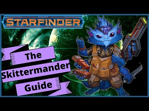 Starfinder Race Guide - Skittermander