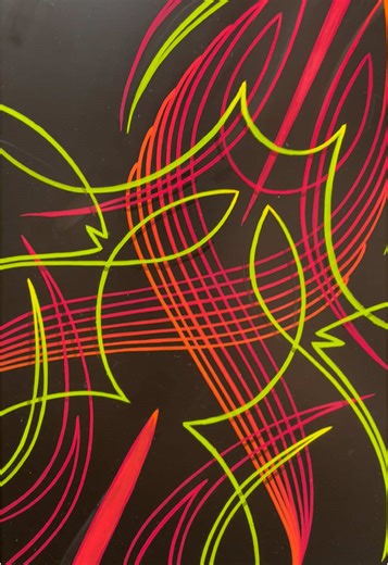 Beep boop #cherrybomb #pinstriping