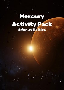 Printable Mercury Activity Pack for Kids – Explore the Fastest Planet! - Etsy