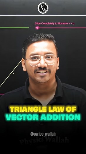 JEE WALLAH on Instagram: "Let's understand the basics of VECTORS by Himanshu Sir 🔥😎 #physicswallah #jeewallah #jeepreparation #jeemains #jeeexam #jeeaspirants #jeeadvanced #jee #jeemain2024 #jeemain2025 #iit #iitian #himanshusir #trianglelawofvectoraddition { Vectors, Triangle Law of Vector Addition, Parallelogram Law of Vector Addition }"
