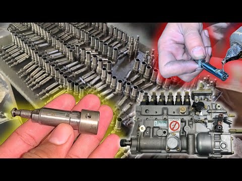 Restoring a Worn Diesel Pump Plunger | Complete Injection Pump Repair Process