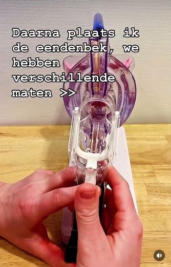 Het plaatsen van een spiraaltje
