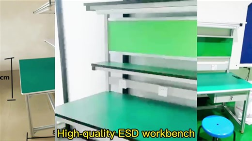 Esd Assembly Line Working Table Workshop Tool Anti Static Computer Repair Portable Workbench