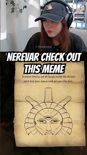 Dagoth Ur's got the funniest memes and jokes 😭 #journee #skyrimmods #dagothur