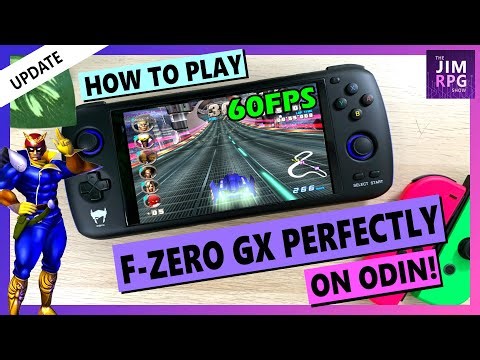 How to play F-Zero GX PERFECT 60FPS on Odin! Plus Best Widescreen and Resolutions.