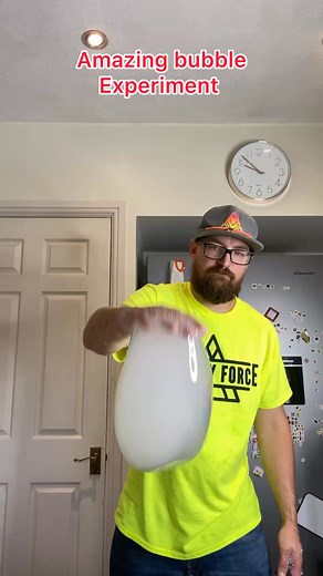 Amazing bubble experiment | Kieron The Mighty