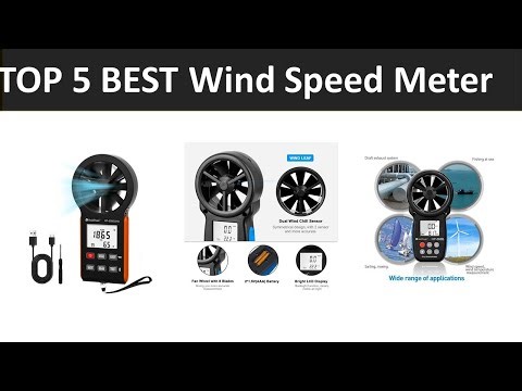 TOP 5 BEST Wind Speed Meter 2025