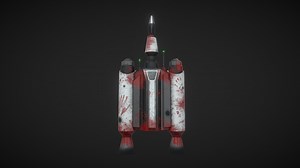 Battleworn Mandalorian Jetpack - Download Free 3D model by Draad6204