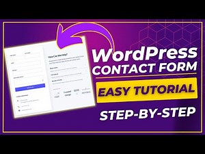Easy WordPress Contact Form Setup with WPForms - Tutorial for Beginner's 2025