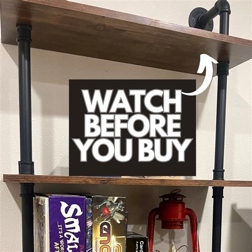 Watch Honest review of Industrial Pipe 6-Tier Bookshelf Bookcase on Amazon Live