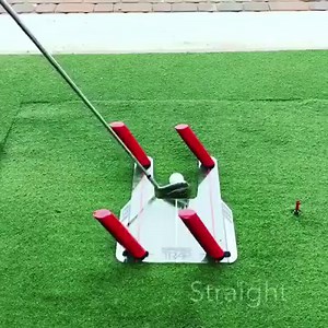 817 reactions · 205 shares | Repost @adamkolloffgolf - Check out the Speed Trap from @eyelinegolf. It's a great training aid for improving your swing path through impact. The polycarb base also gives you feedback if you're hitting behind the ball. I think this is a great aid that golfers could use when hitting at the range or making practice swings at home. It really does help improve your swing, definitely check it out at EyeLineGolf.com | EyeLine Golf | Facebook
