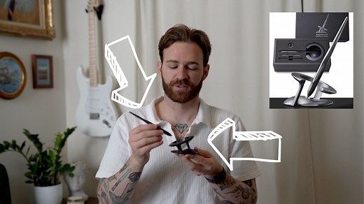 Watch Review - Novium Hoverpen 2.0 Interstellar Edition - Space Black, Unisex, Ballpoint Pen, 23.5 Degree  on Amazon Live