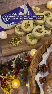 Don’t mind us, just making freezer-friendly Cadbury White Chocolate & Pistachio Cups—a delicious treat that’s as easy to prepare as it is to enjoy! 🌰✨ Don’t forget to check out part 1 for our Cadbury Dairy Milk & pecan cookie recipe and let us know which dessert you’re excited to try ⬇️! #FreezerDesserts #Cadbury #Recipe #PistachioChocolate | Cadbury UK